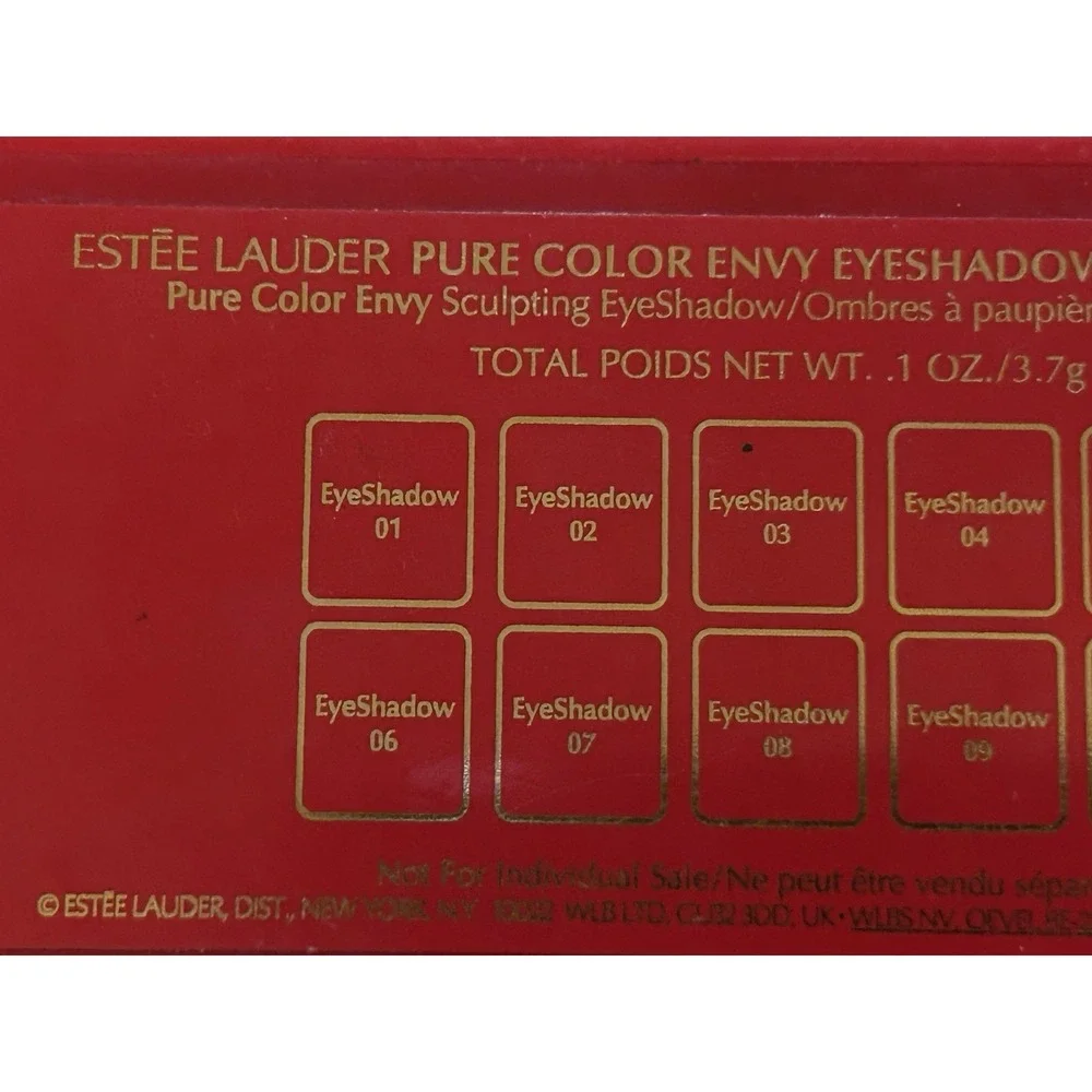 Estee Lauder - Pure Color Envy - Sculpting Eye Shadow Palette Glam (10) NEW